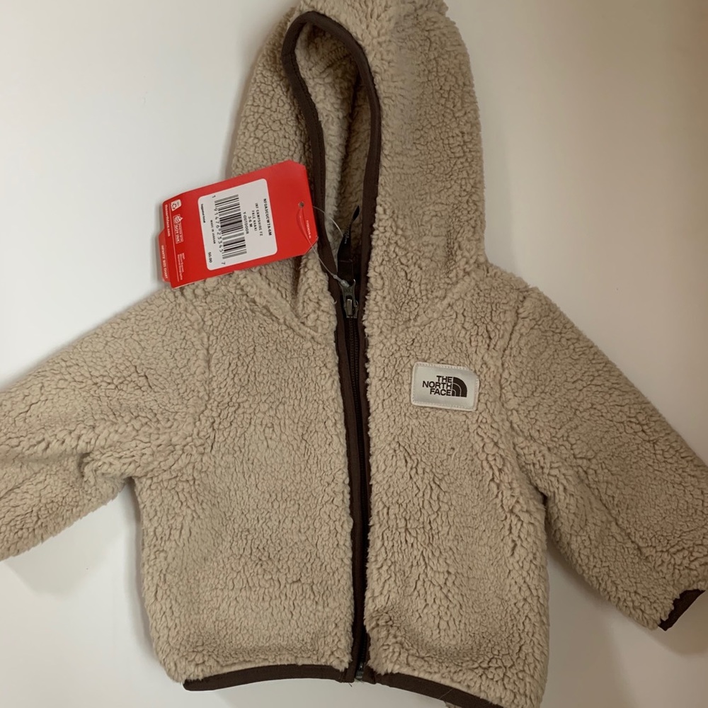 North Face Campshire Hoodie 3-6 Month Khaki